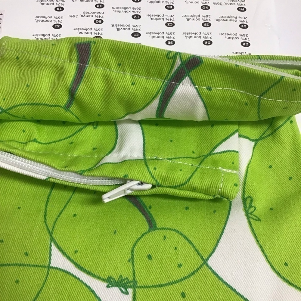 LAST 1! NEW IKEA SOMMAR 2015 Green Prickly Pear 20"x20" Throw Pillow Cover Sham - Picture 4 of 7